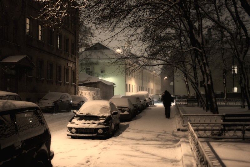 фото альбом Москва Первый снег