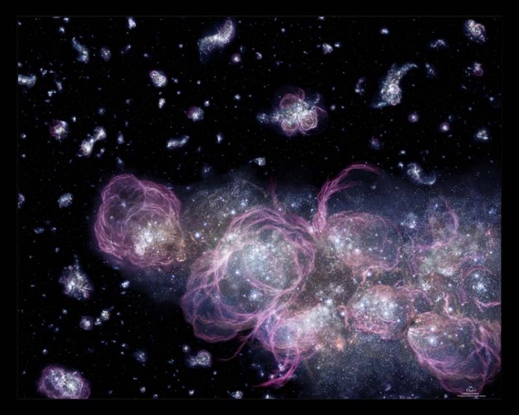   Space, Stars, Planets, Nebulas, Space shuttles... Star Formation in the Early Universe