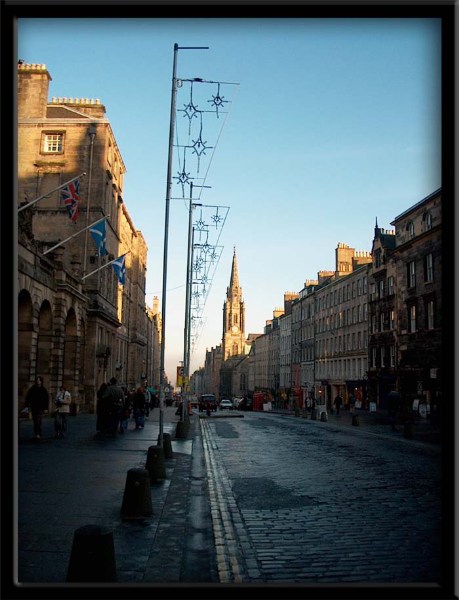    - Edinburgh, Scotland High street, Edinburgh