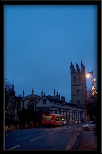   - Oxford, England Magdalen college. Oxford