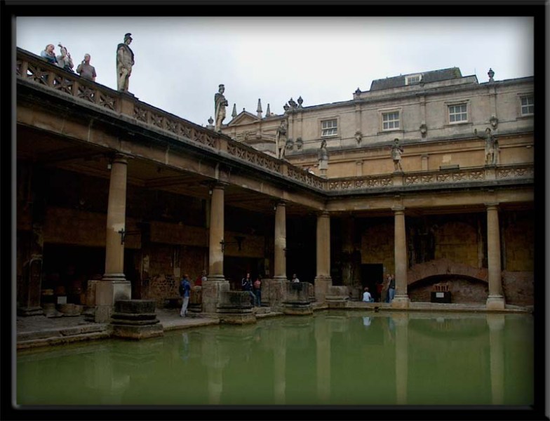    - Bath, England The Roman Baths dated nearly 2000 yrs old