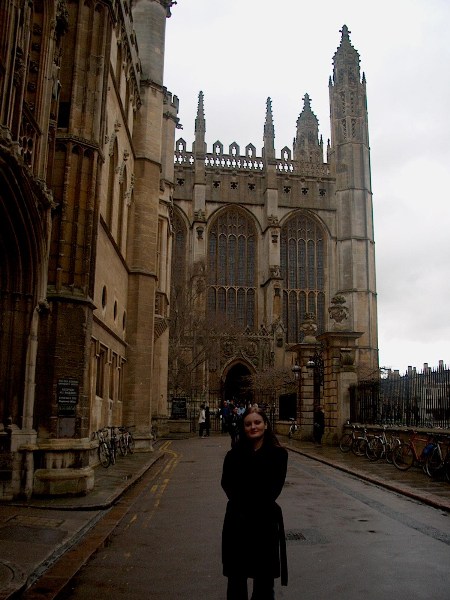    - Cambridge That is me at King