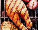    Grilled salmon