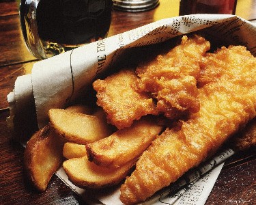    Fish and chips