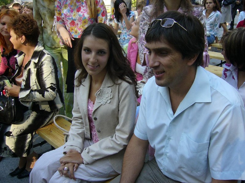      The first day in the university