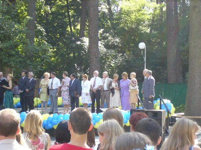      The first day in the university