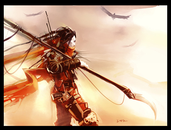   Conceptual Art of Daryl Mandryk Exeptional Character Design (Winner of "Grand Space Opera"- 2D Contest)