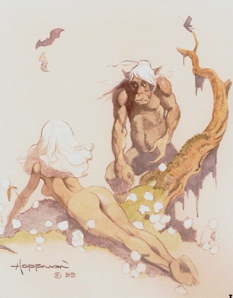   Erotic Fantasy Art of Mike Hoffman OldSchool