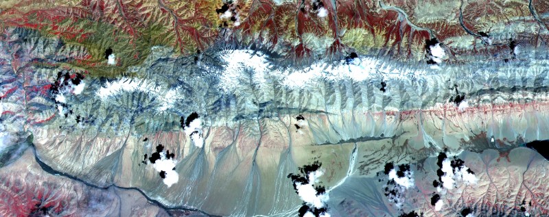   Earth from space\   Tibet