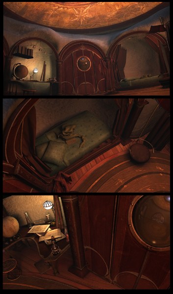   3D Art of Pascal Blanche Personal Works & Works as Art Director of "Myst IV"