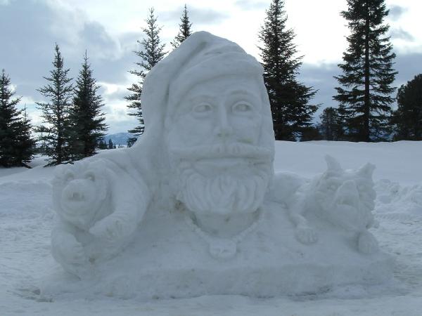   ,  - Trip to McCall Ice Festival Ice Sculpture