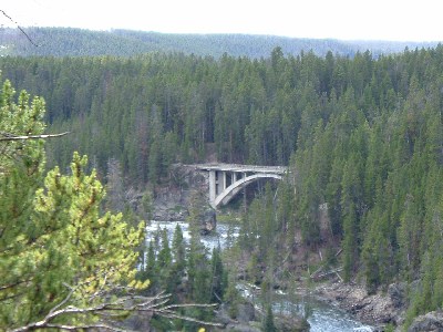   ,  - Trip to Yellowstone River bridge