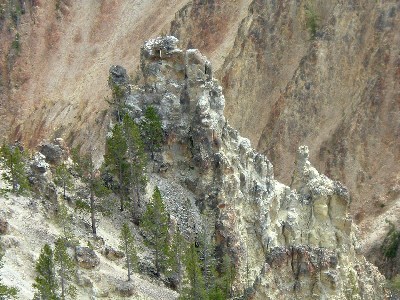   ,  - Trip to Yellowstone The bottom of Canyon