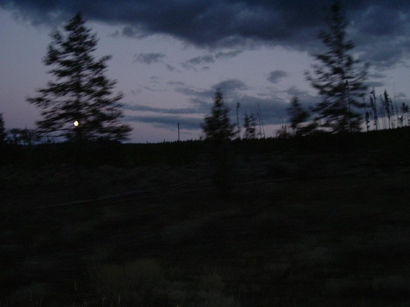   ,  - Trip to Yellowstone Yellowstone at night
