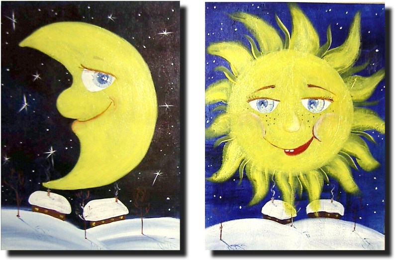    - painting ILLUSIONS sun&mon