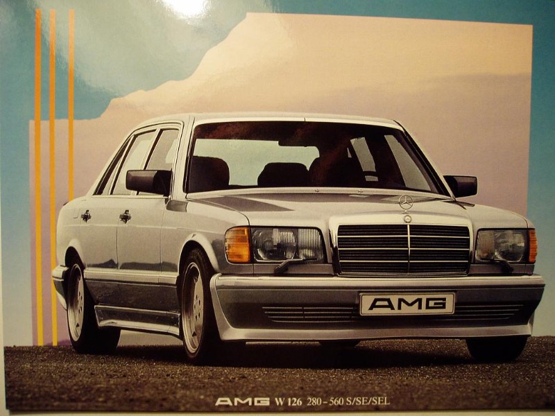   W126 AMG W126 500 SEL