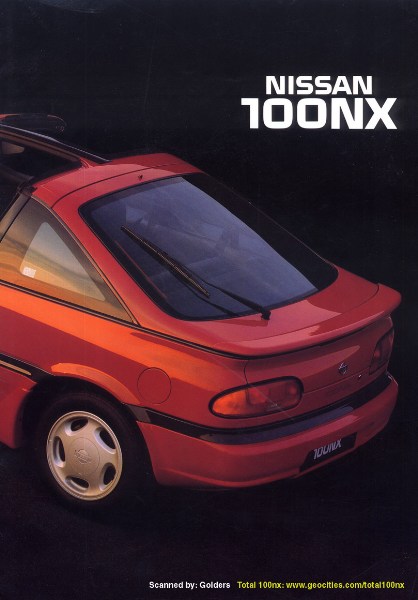   100NX/100NX GTi/NX2000/NX1600 B13  Sunny. : GA16DS, GA16DE, SR20DE