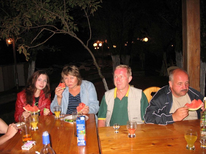   Krym-2006 Wieczorek na baze "Wolna"