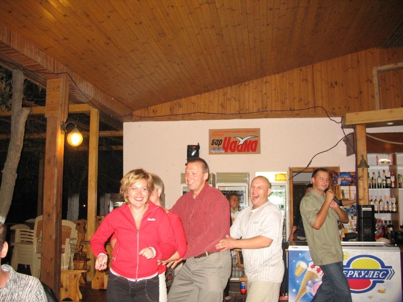   Krym-2006 Wieczorek na baze "Wolna"